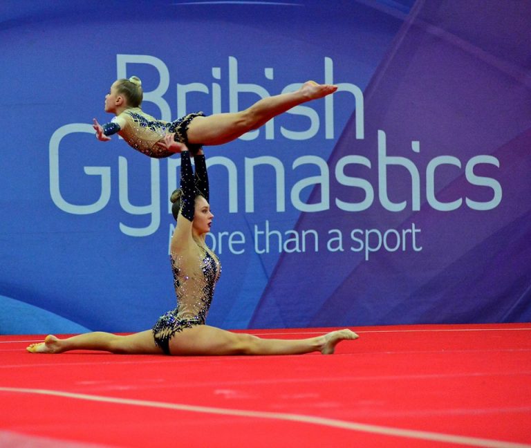 Leading the way at the British Acrobatic Championships. Spelthorne