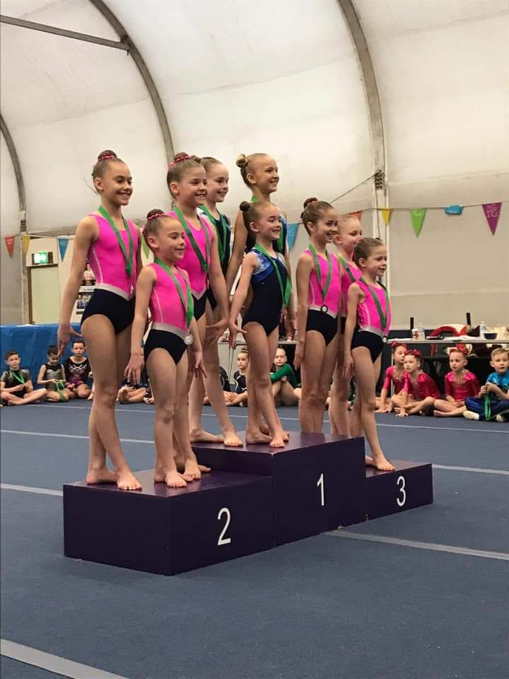 Our Grades squad dominate at L&G - Spelthorne Gymnastics